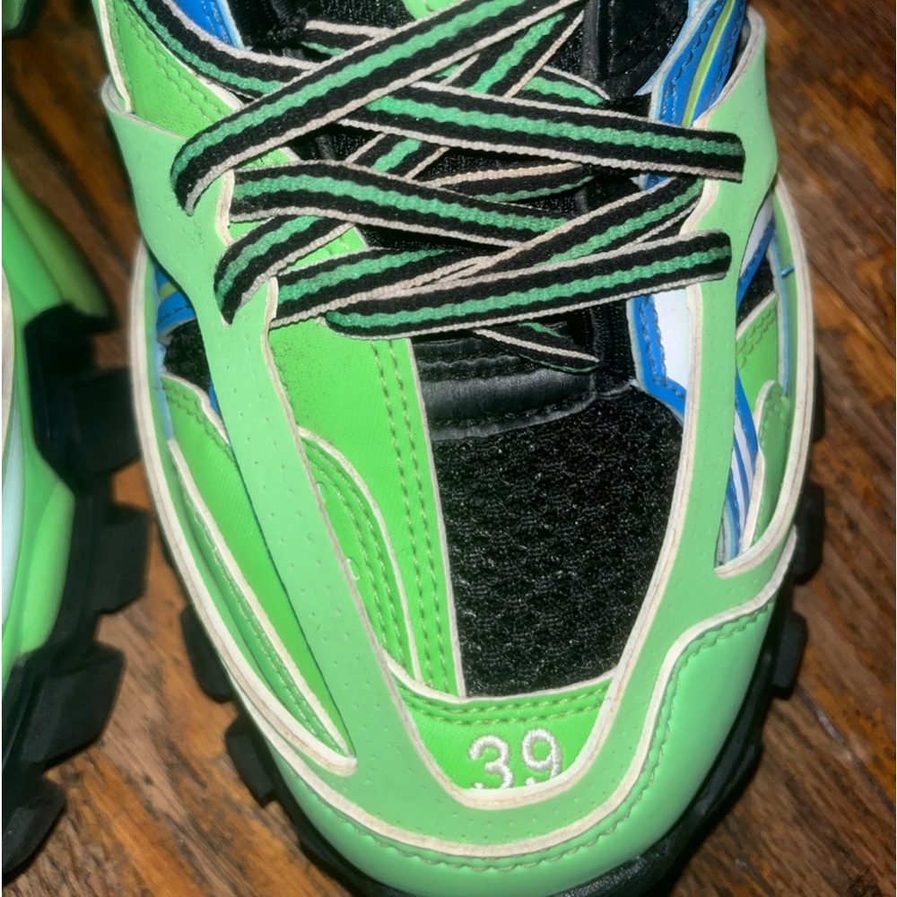 Balenciaga Track Sneaker 'Blue Green' *Used* - Picture 6 of 8